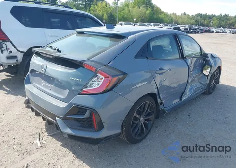 2020 Honda Civic Sport from USA, damaged, VIN SHHFK7H43LU216756
